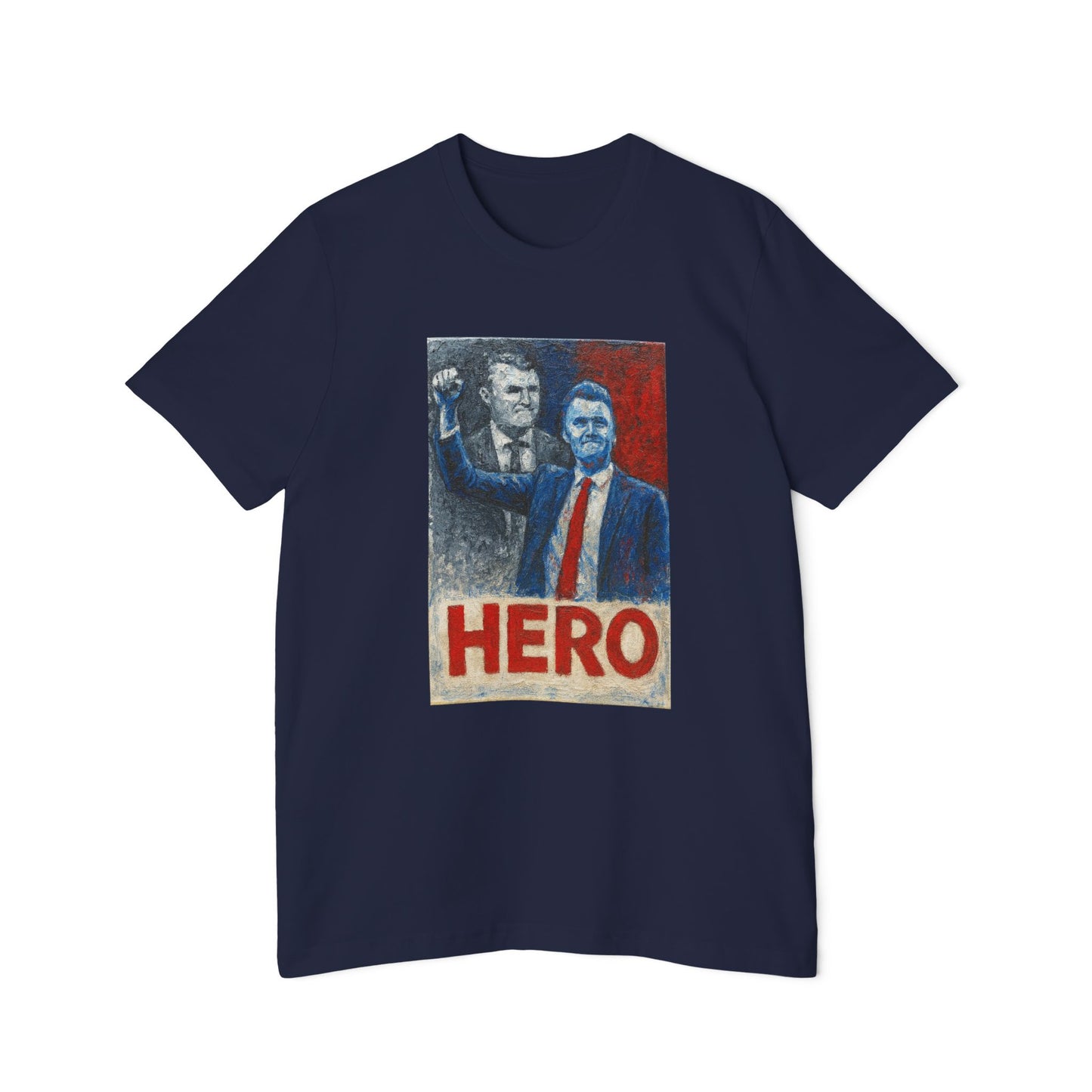 Made In USA HERO Font Unisex T-Shirt
