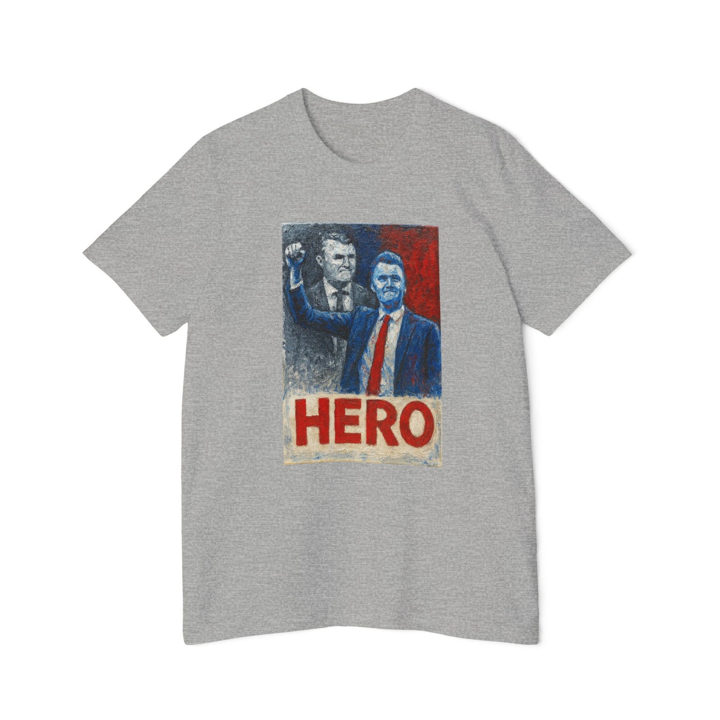 Made In USA HERO Font Unisex T-Shirt