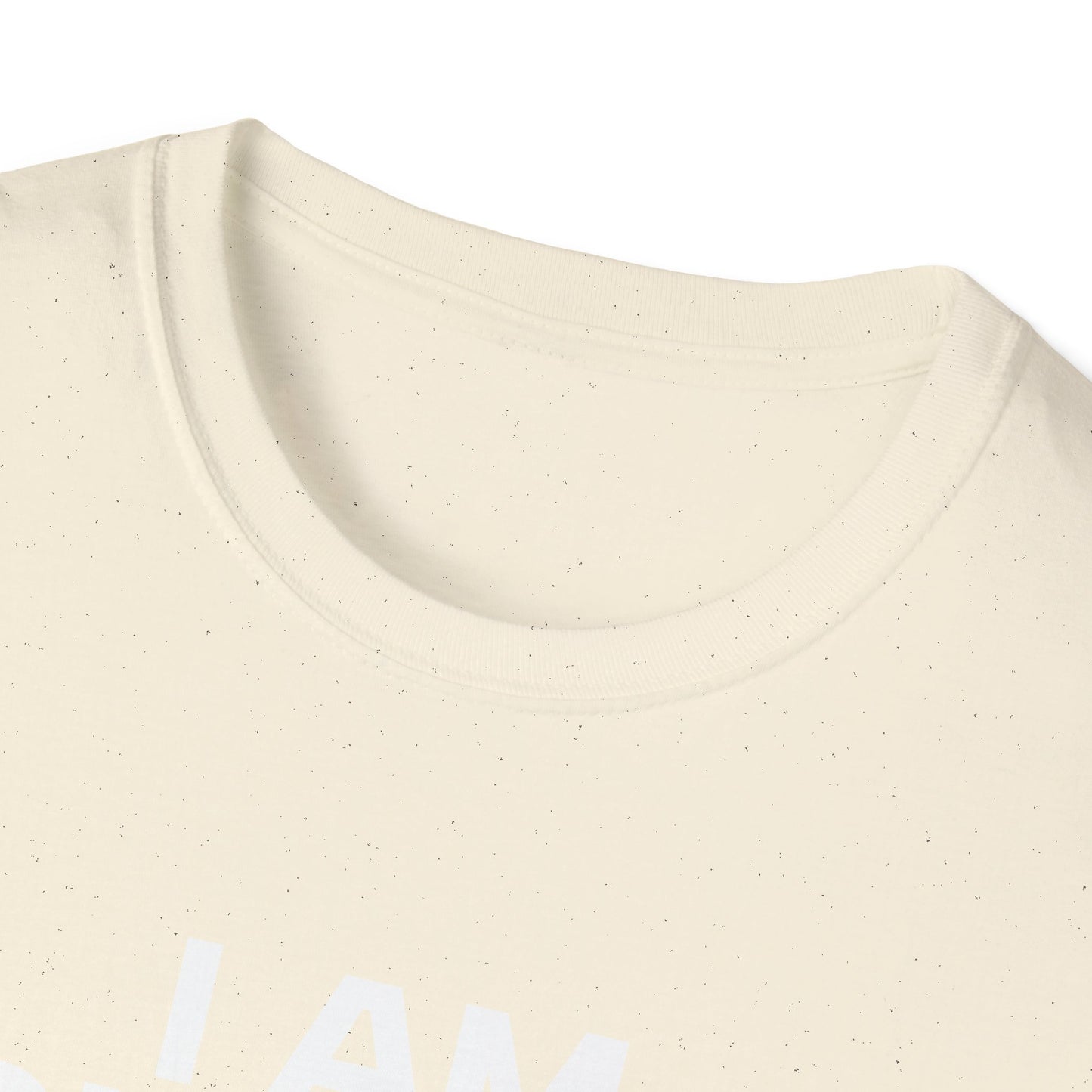 I AM CHARLIE White Font Unisex Softstyle T-Shirt