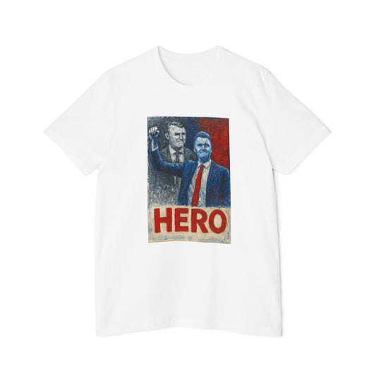 Made In USA HERO Font Unisex T-Shirt
