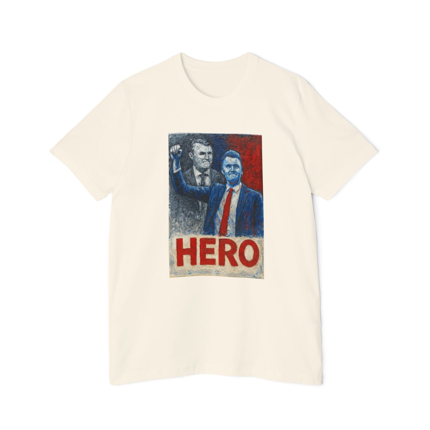 Made In USA HERO Font Unisex T-Shirt