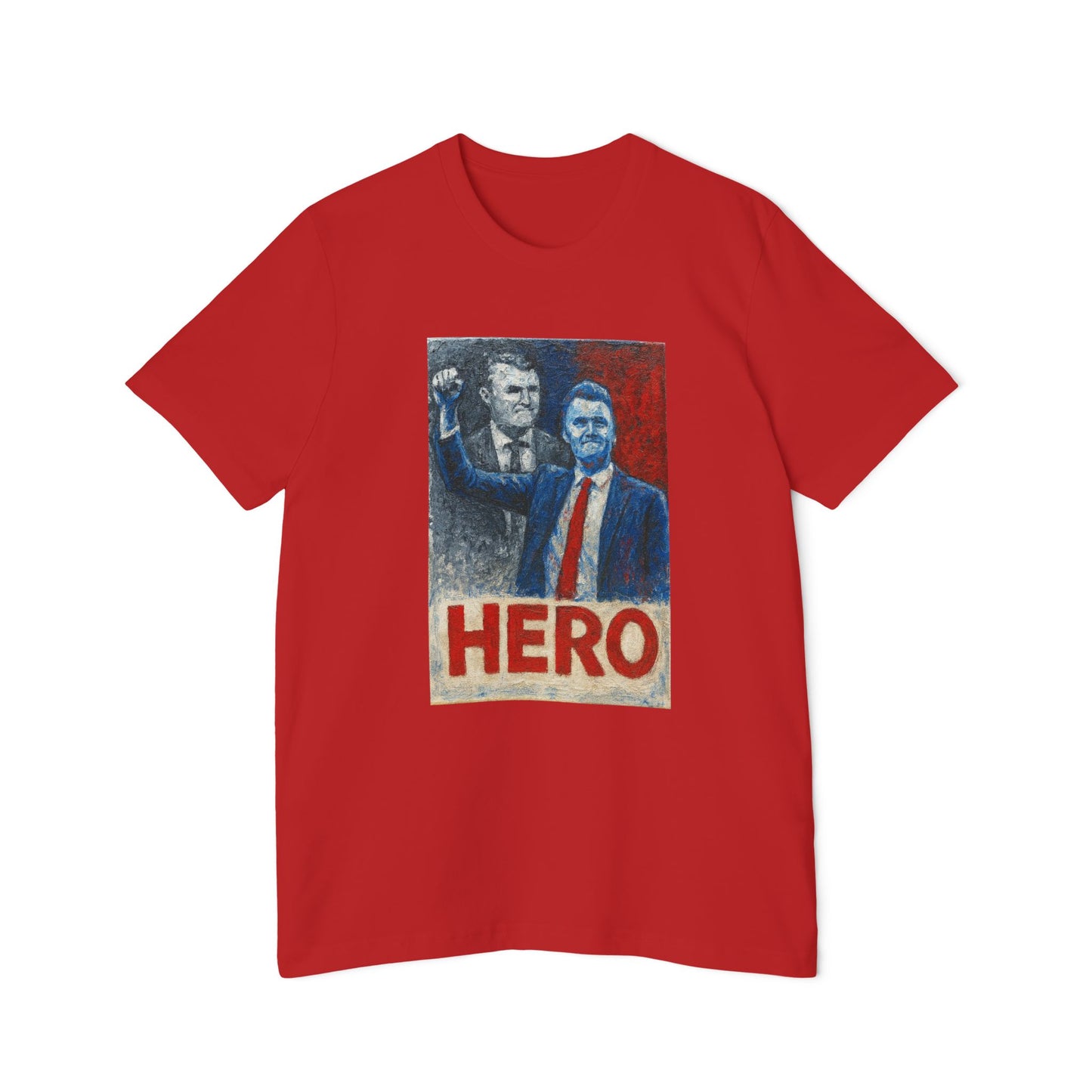 Made In USA HERO Font Unisex T-Shirt